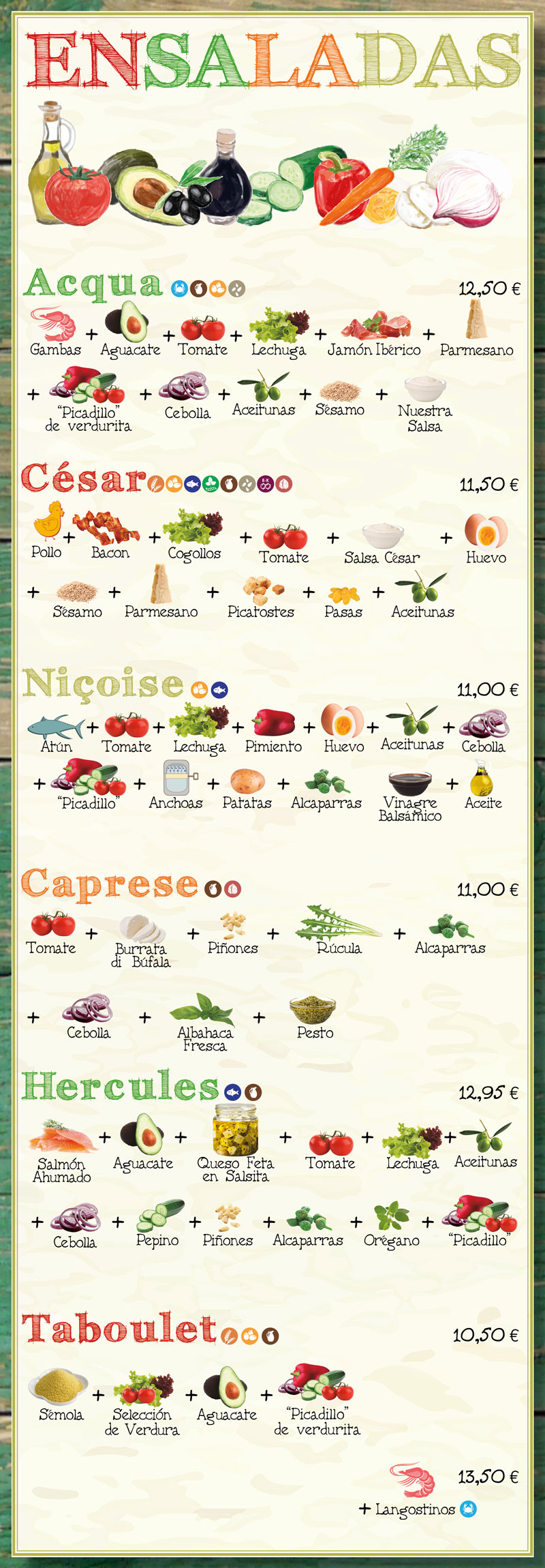 Ensaladas